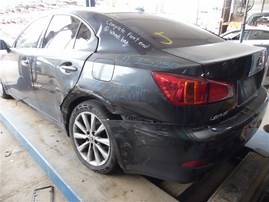 2009 Lexus IS250 Gray 2.5L AT #Z22872